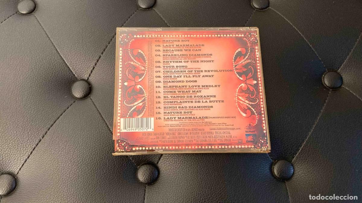 CDs de m&uacute;sica: CD. Banda sonora. Moulin Rouge - Foto 2