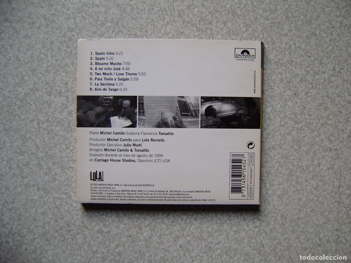 CDs de m&uacute;sica: MICHEL CAMILO Y TOMATITO.SPAIN - Foto 2