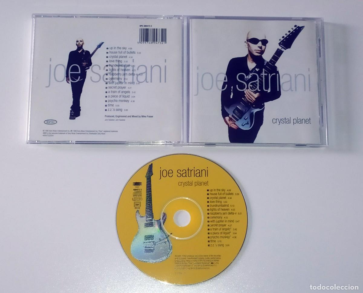 CDs de m&uacute;sica: CD JOE SATRIANI - CRYSTAL PLANET - Foto 2