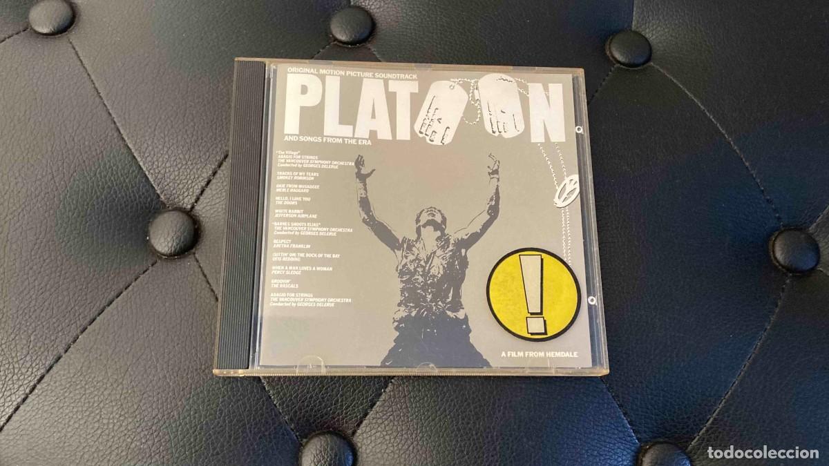CDs de m&uacute;sica: CD. Banda sonora. Platoon - Foto 1