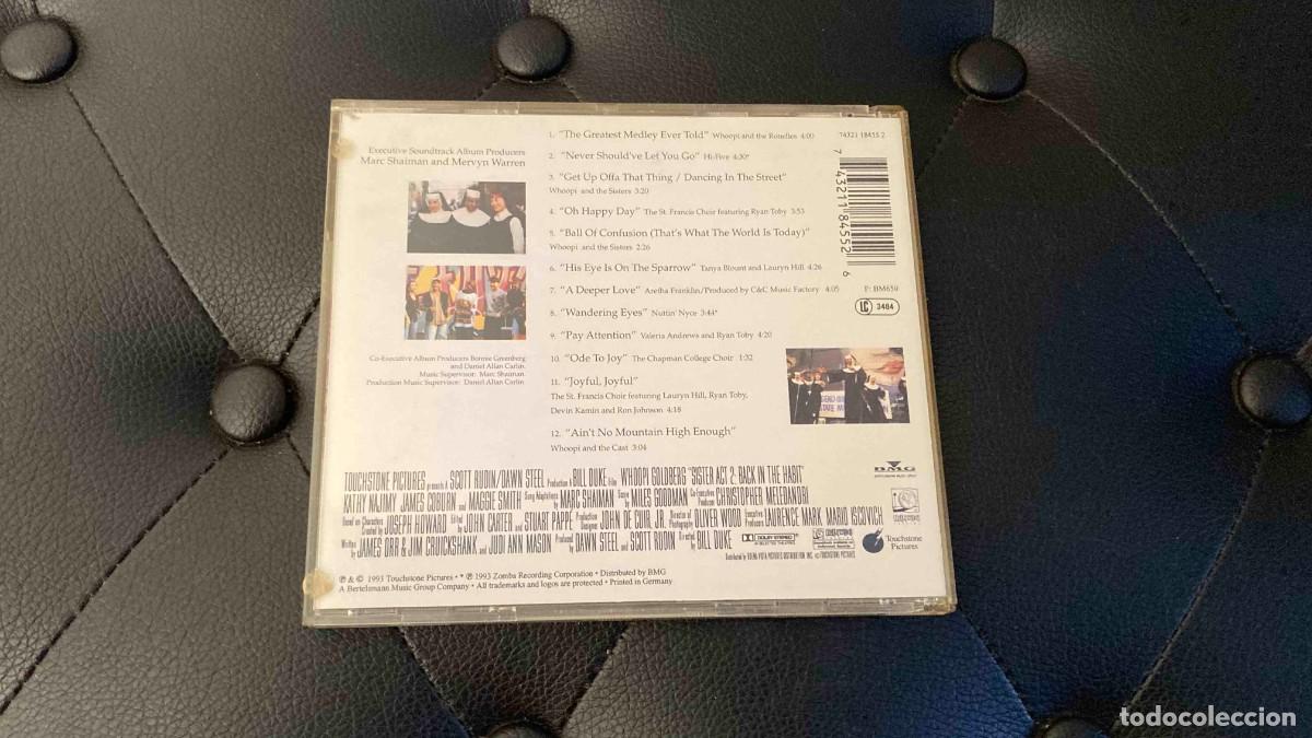 CDs de m&uacute;sica: CD. Banda sonora. Sister Act 2 - Foto 2