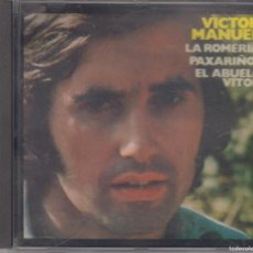 CDs de Música: VÍCTOR MANUEL CD LA ROMERÍA PAXARIÑOS 1995 CD PROMOCIONAL