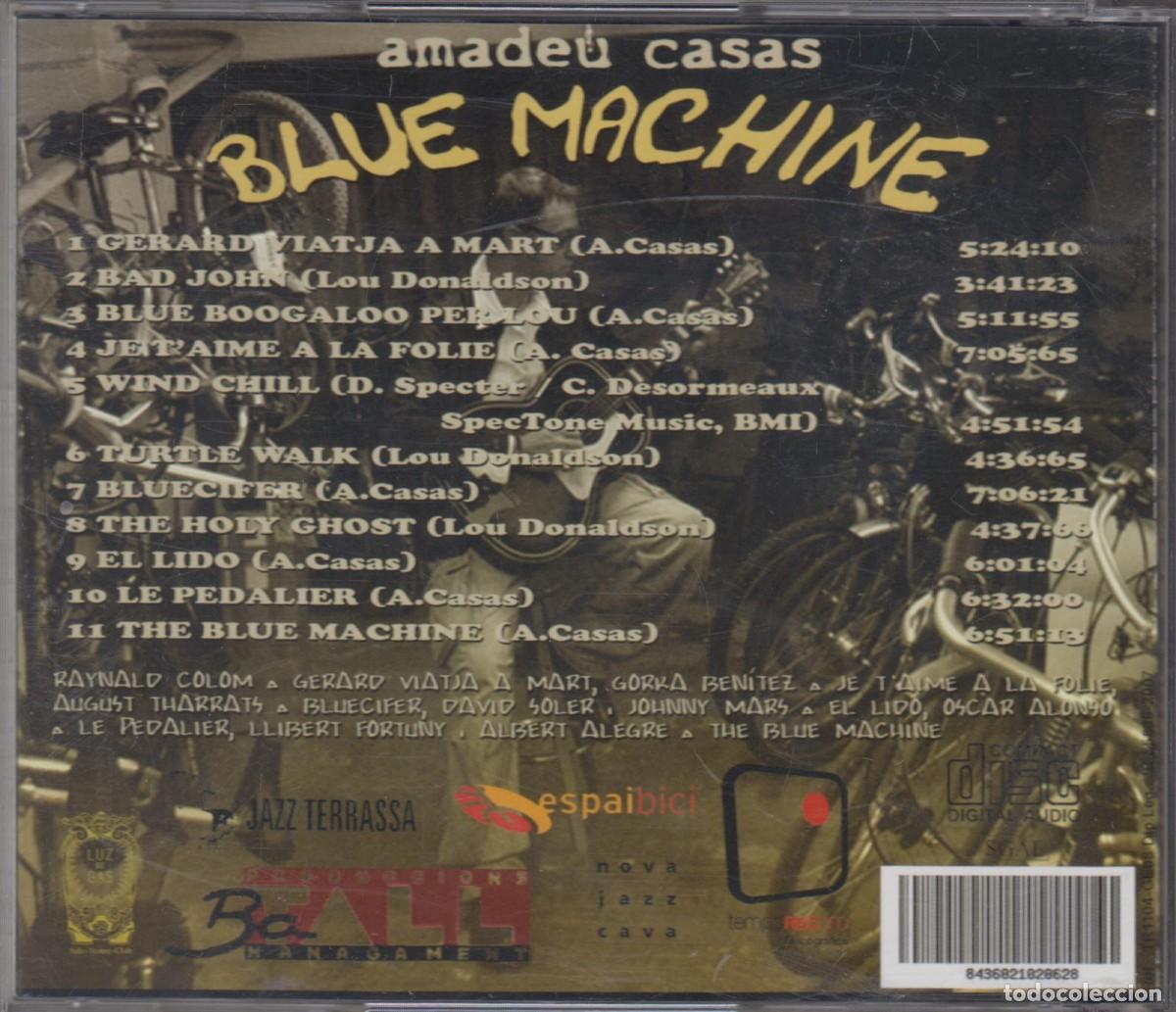 CDs de m&uacute;sica: Amadeu Casas cd Blue Machine 2007 - Foto 2