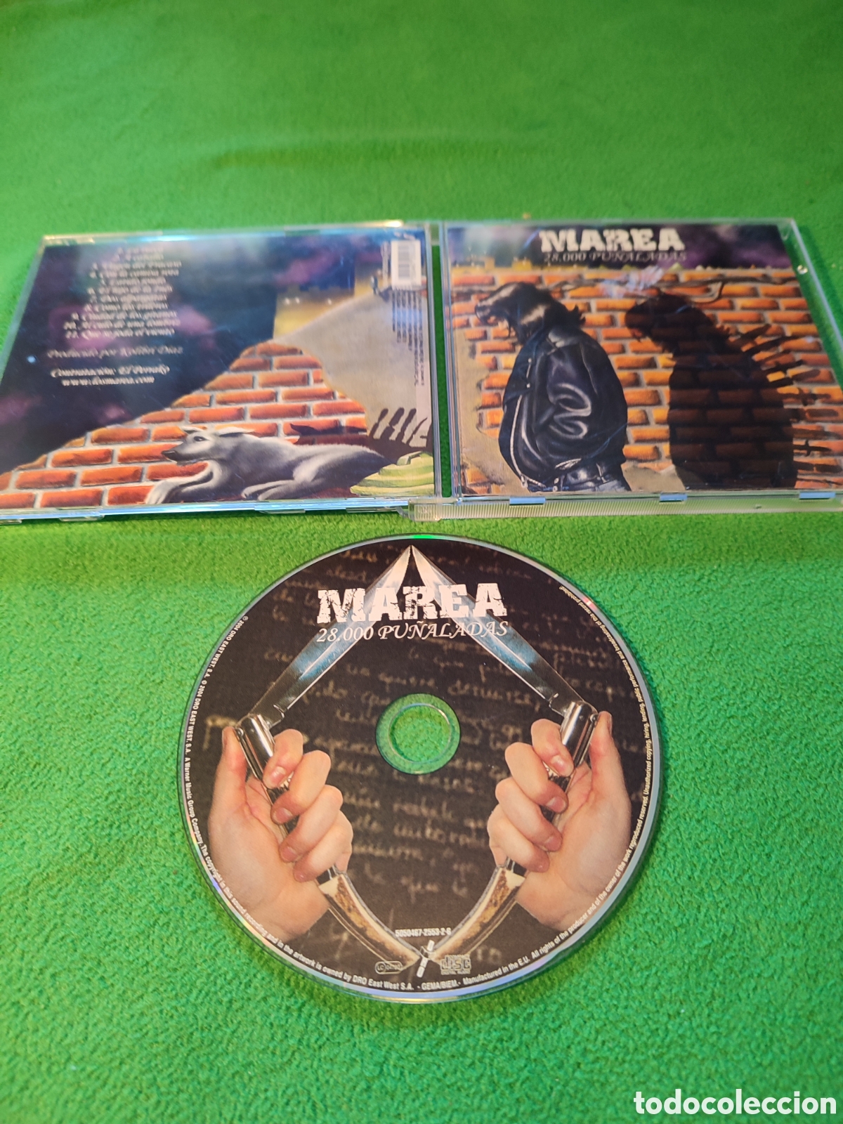 CDs de m&uacute;sica: Marea - 28000 pu&ntilde;aladas - Foto 2