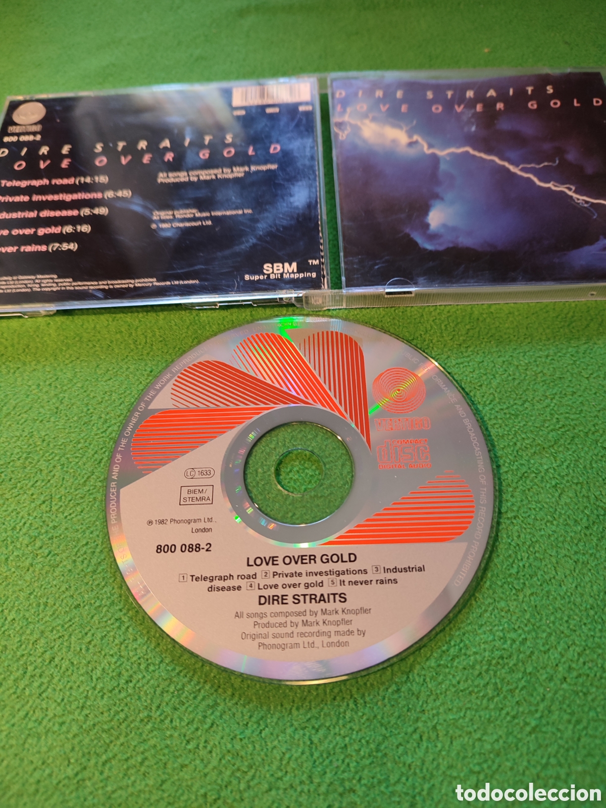 CDs de m&uacute;sica: Dire Straits - Love Over gold - Foto 2