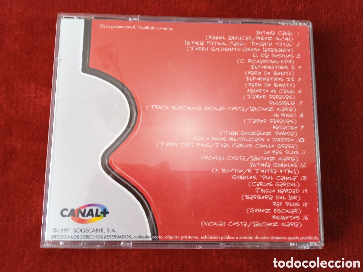 CDs de m&uacute;sica: Permanezca en Sinton&iacute;a.Canal +. - Foto 6