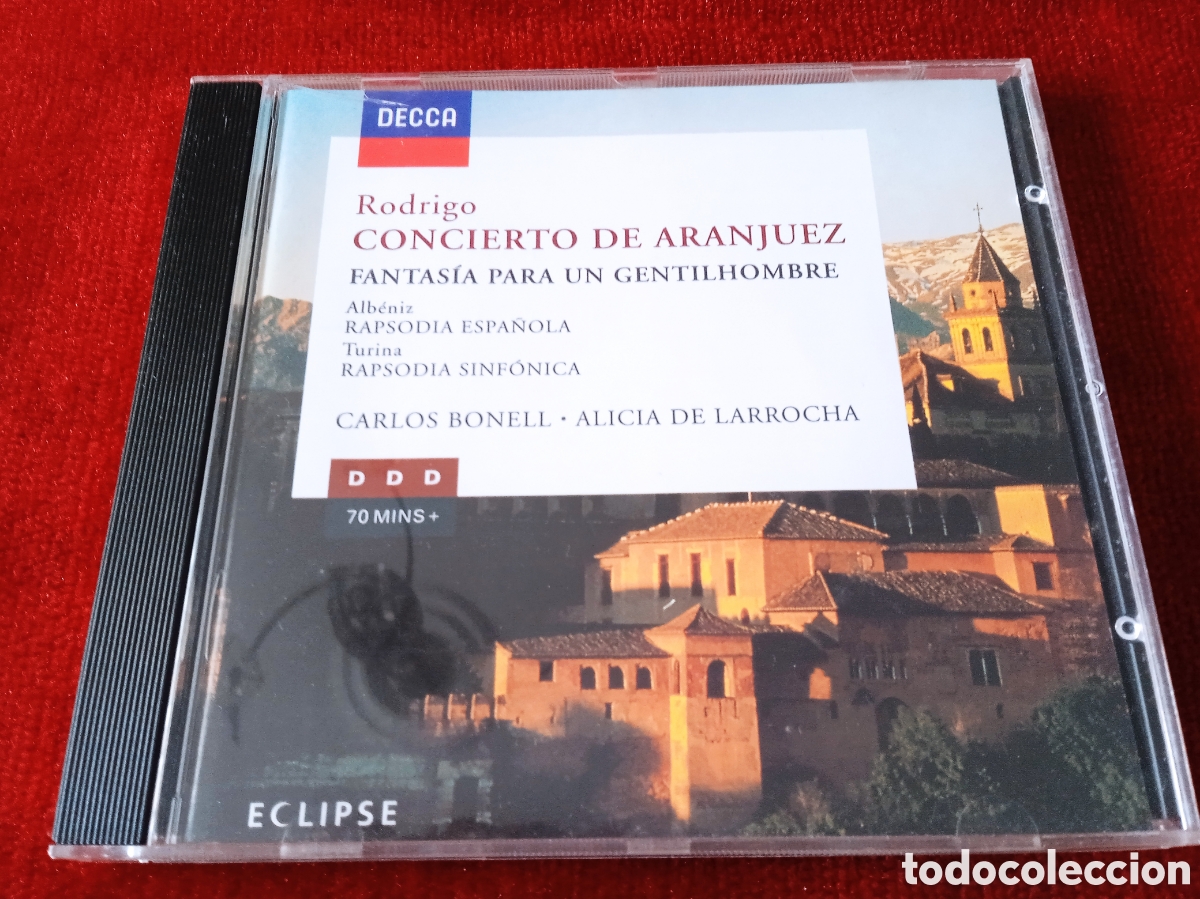 CDs de m&uacute;sica: Rodrigo , CONCIERTO DE ARANJUEZ.DECCA. - Foto 2