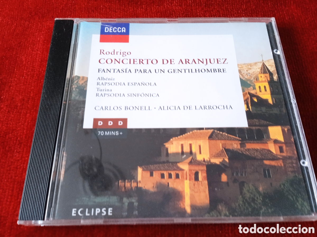CDs de m&uacute;sica: Rodrigo , CONCIERTO DE ARANJUEZ.DECCA. - Foto 1