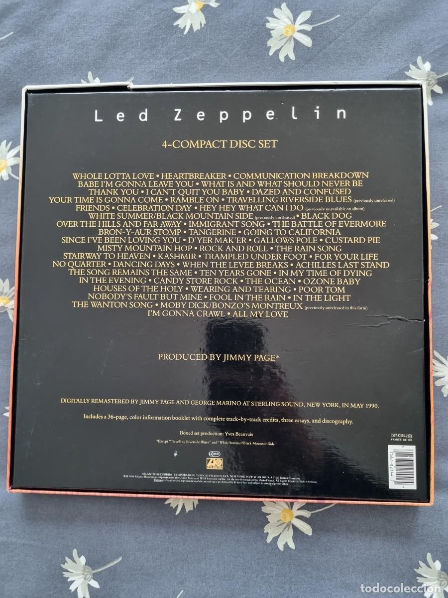 CDs de m&uacute;sica: Led Zeppelin - edici&oacute;n 4 CDs (1990) - Foto 6