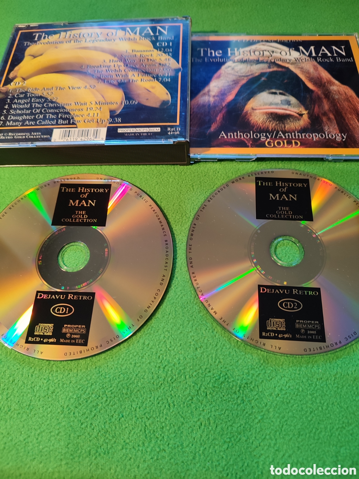 CDs de m&uacute;sica: Man - Anthology/Anthropology 2 CDs - Foto 2