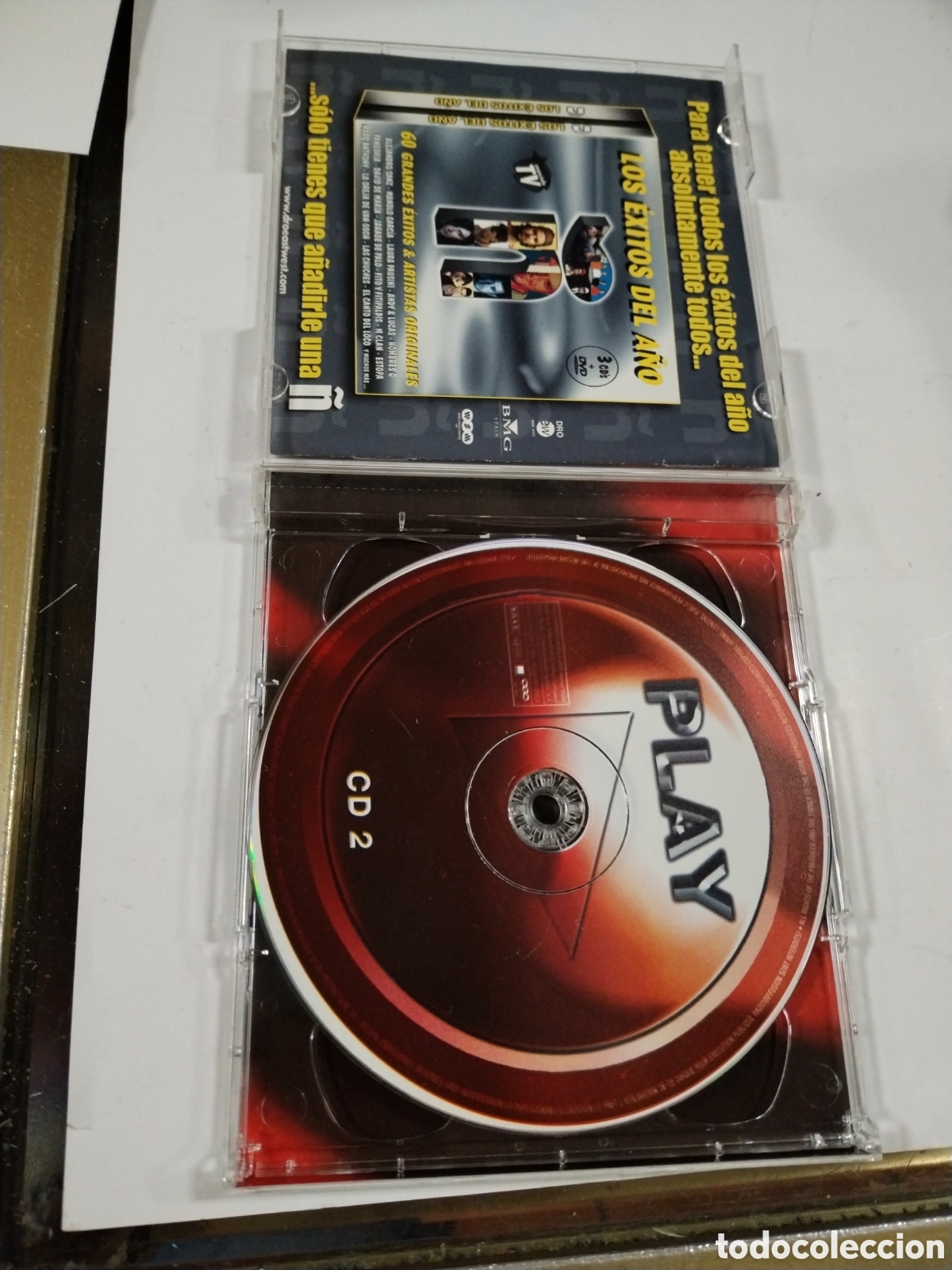 CDs de m&uacute;sica: PLAY LOS EXITOS INTERNACIONALES DEL A&Ntilde;O 2 CDS - CD - Foto 3