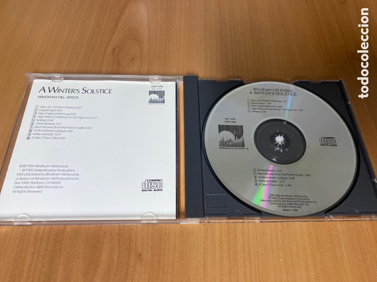 CDs de m&uacute;sica: A Winter&rsquo;s Solstice - Windham Hill Artists - Foto 3