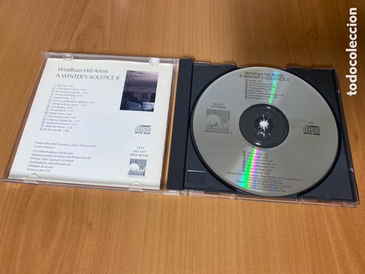 CDs de m&uacute;sica: A Winter&rsquo;s Solstice II - Windham Hill Artists - Foto 3
