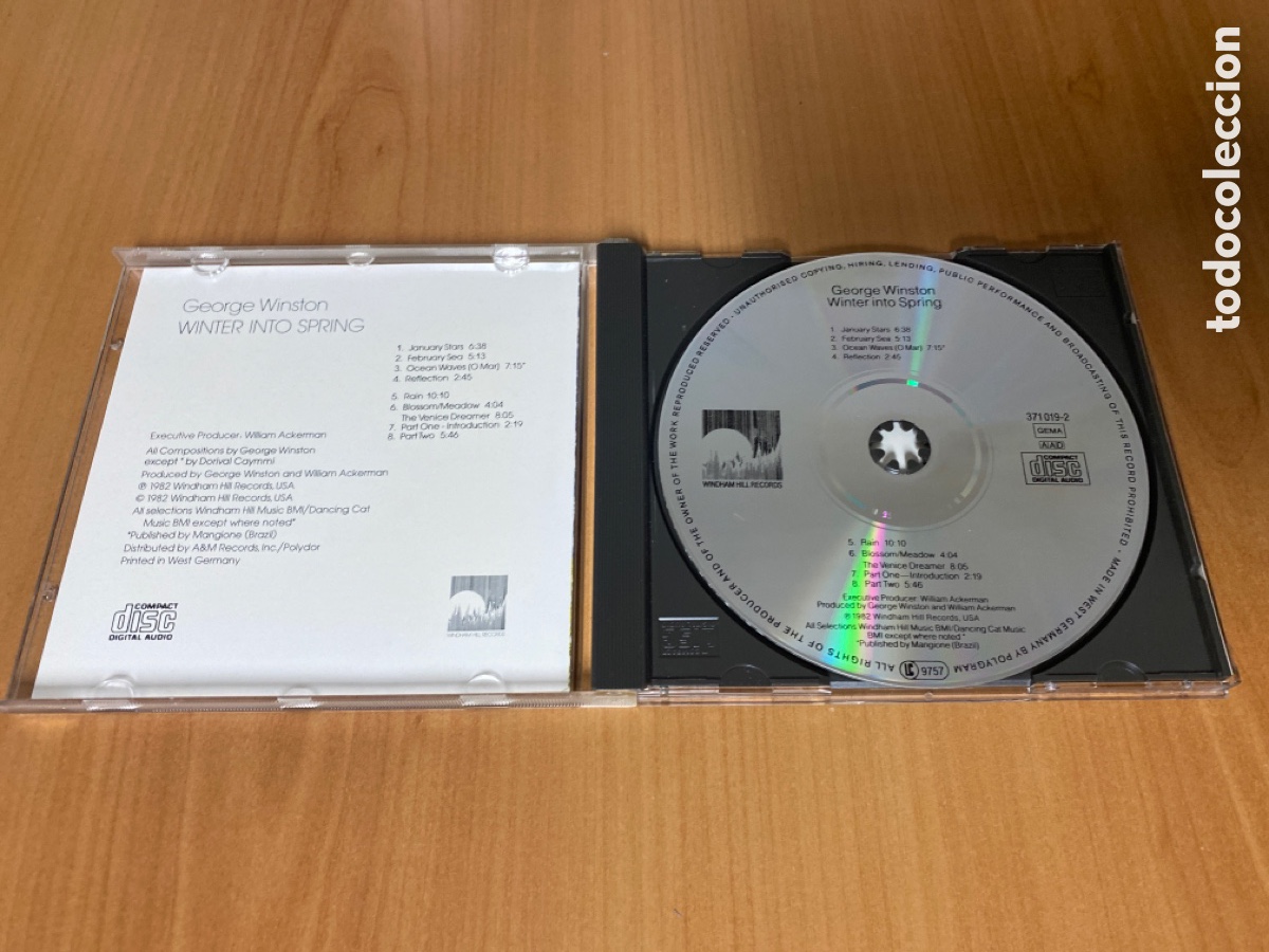 CDs de m&uacute;sica: George Winston - Winter Into Spring - Foto 3