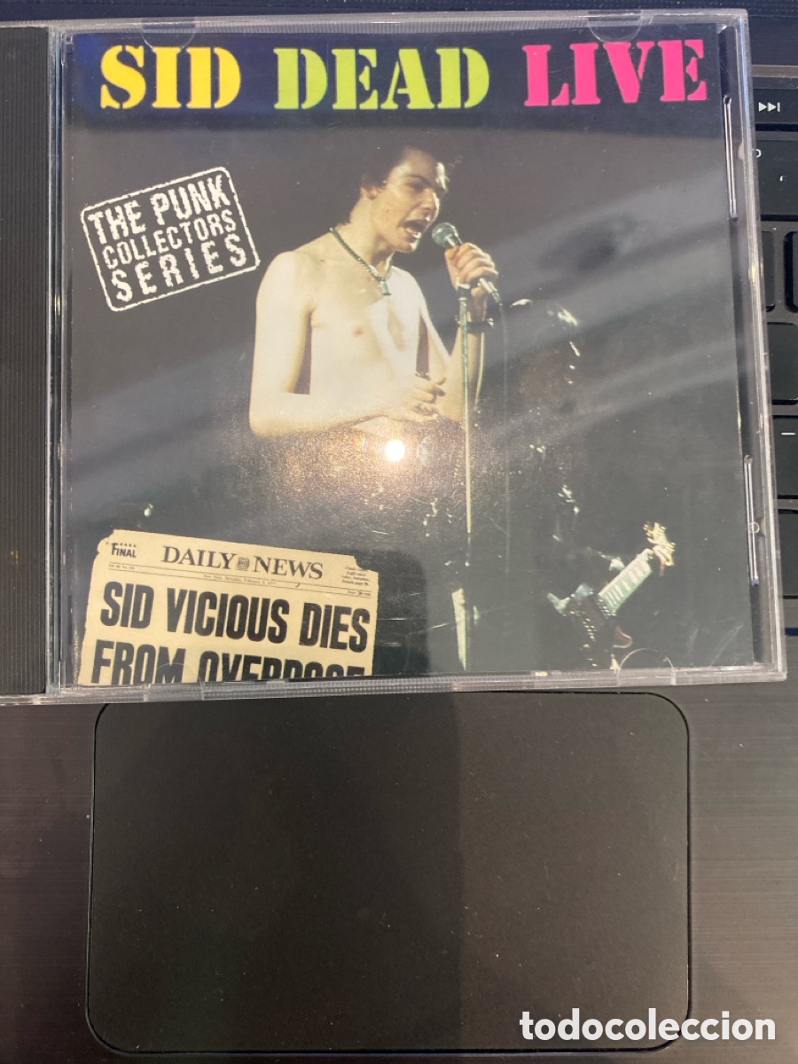 CDs de m&uacute;sica: SID VICIOUS - SID DEAD LIVE CD ALBUM - Foto 1