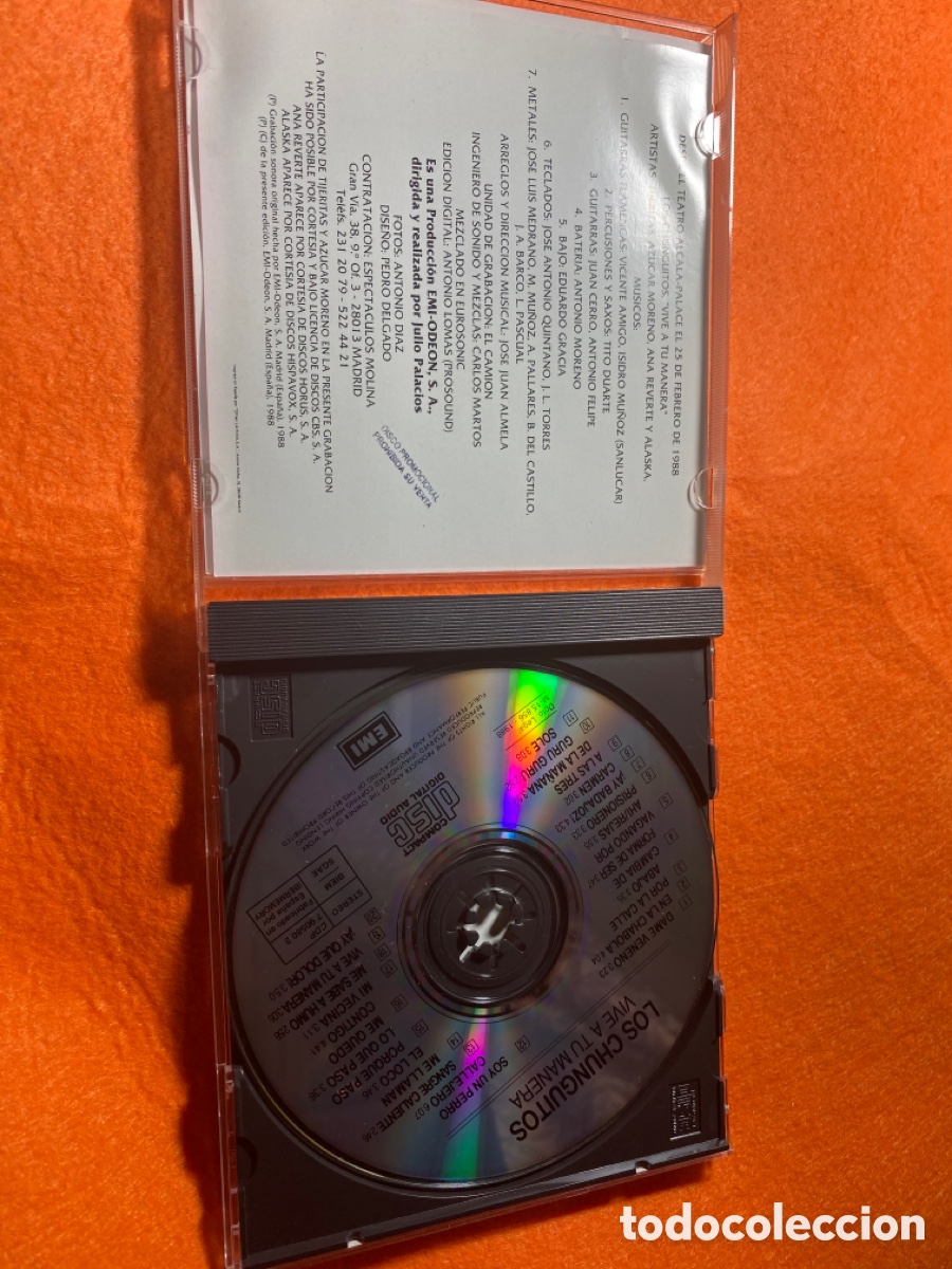 CDs de m&uacute;sica: Los chinguitos ( vive a tu manera) - Foto 3