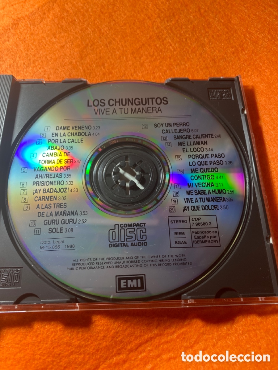 CDs de m&uacute;sica: Los chinguitos ( vive a tu manera) - Foto 5