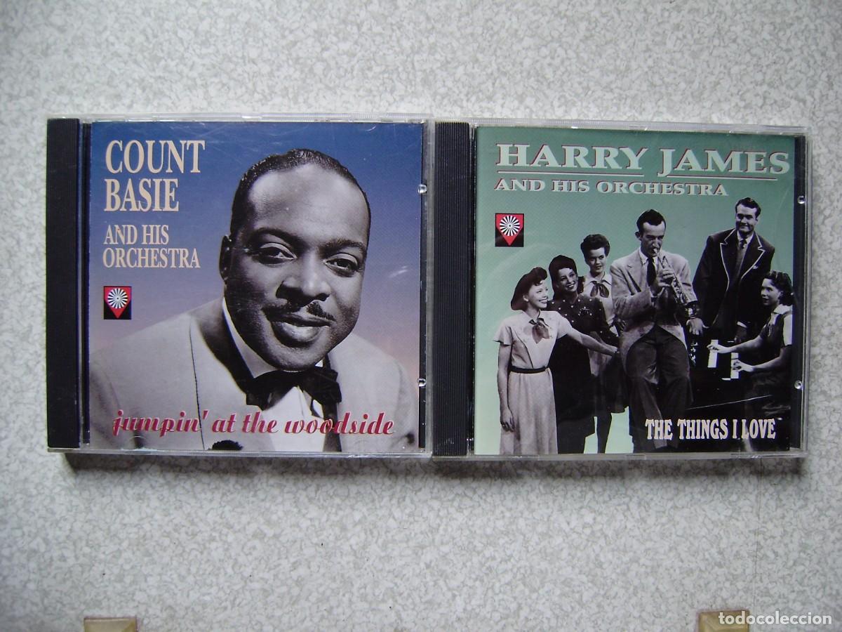 CDs de m&uacute;sica: LOTE.COUNT BASIE + HARRY JAMES. - Foto 1