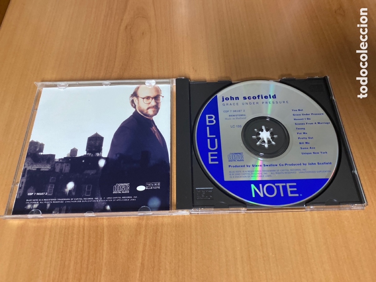 CDs de m&uacute;sica: John Scofield - Grace Under Pressure - Foto 3