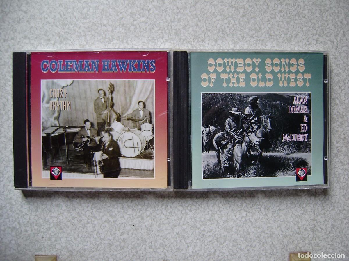 CDs de Musique: LOTE.COLEMAN HAWKINS + COWBOY SONS OF THE OLD WEST (ALAN LOMAX-ED McCURDY)