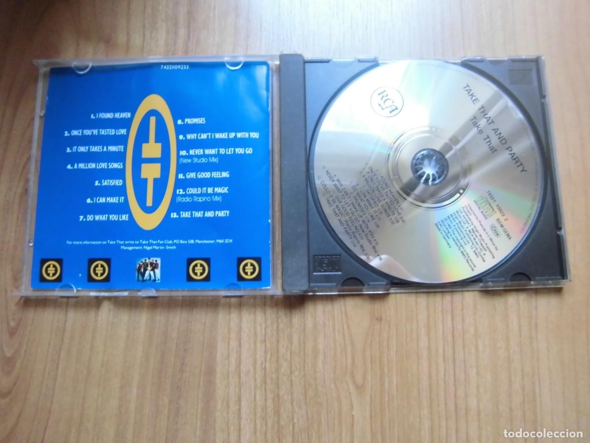 CDs de m&uacute;sica: CD TAKE THAT & PARTY 1992 - Foto 3