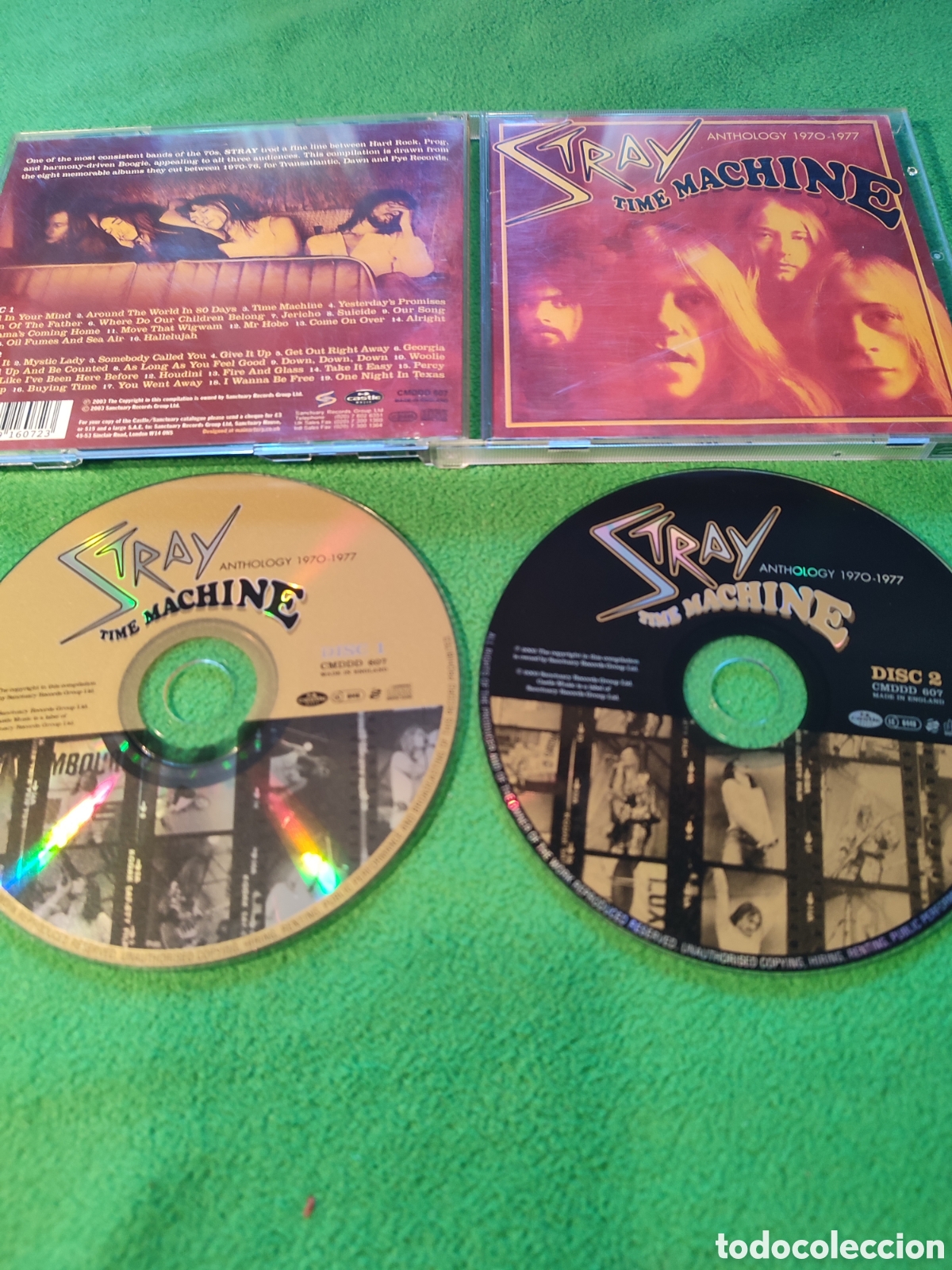 CDs de m&uacute;sica: Stray - Time Machine Anthology 1970-77 2 CDs - Foto 2