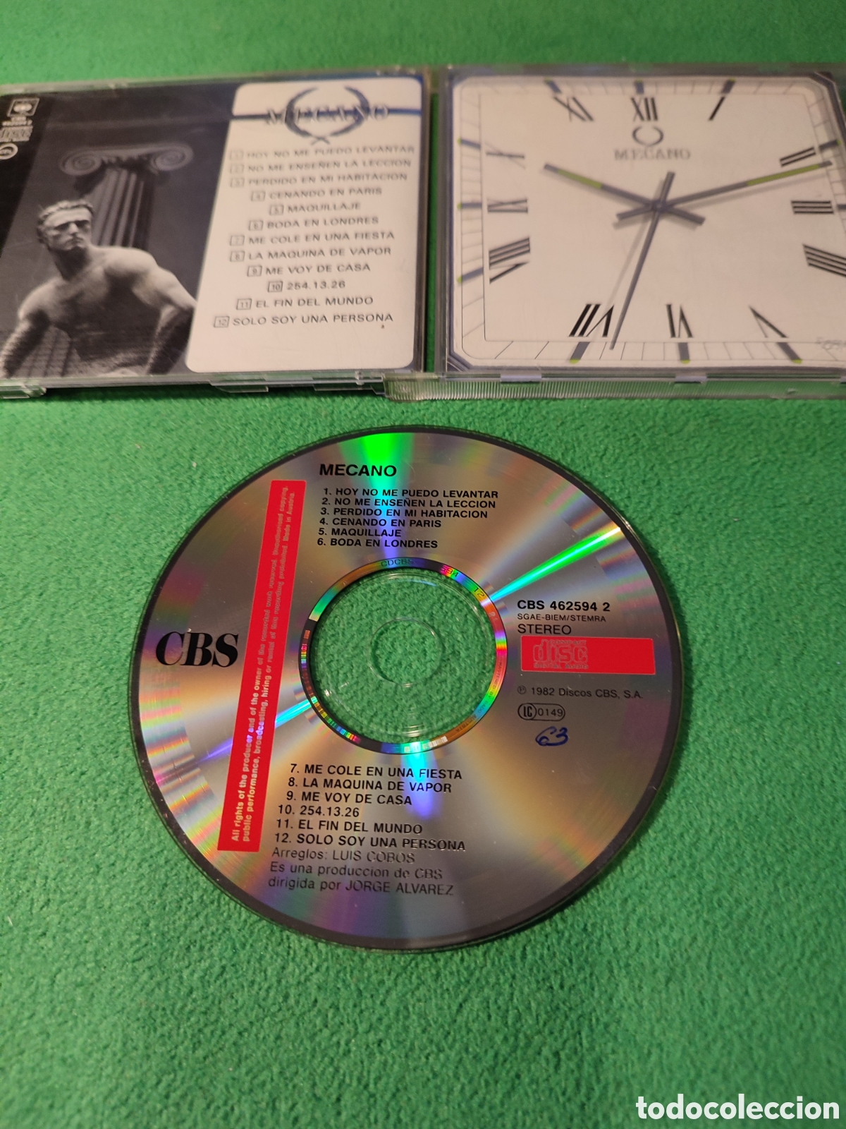 CDs de m&uacute;sica: Mecano - Same Edici&oacute;n 1982 - Foto 2