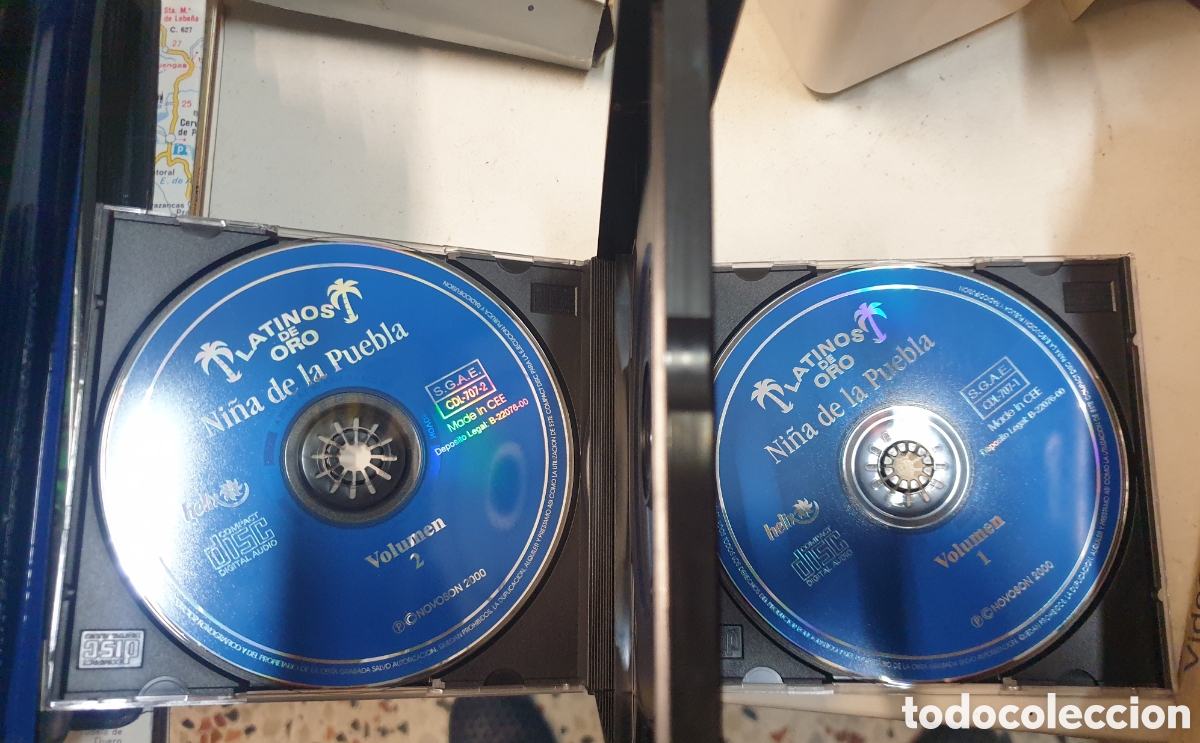 CDs de m&uacute;sica: Ni&ntilde;a de la puebla - 30 exitos de oro. Doble cd - Foto 2