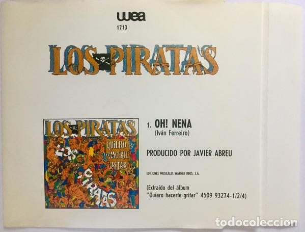 CDs de m&uacute;sica: Los Piratas &ndash; Oh! Nena - Foto 2