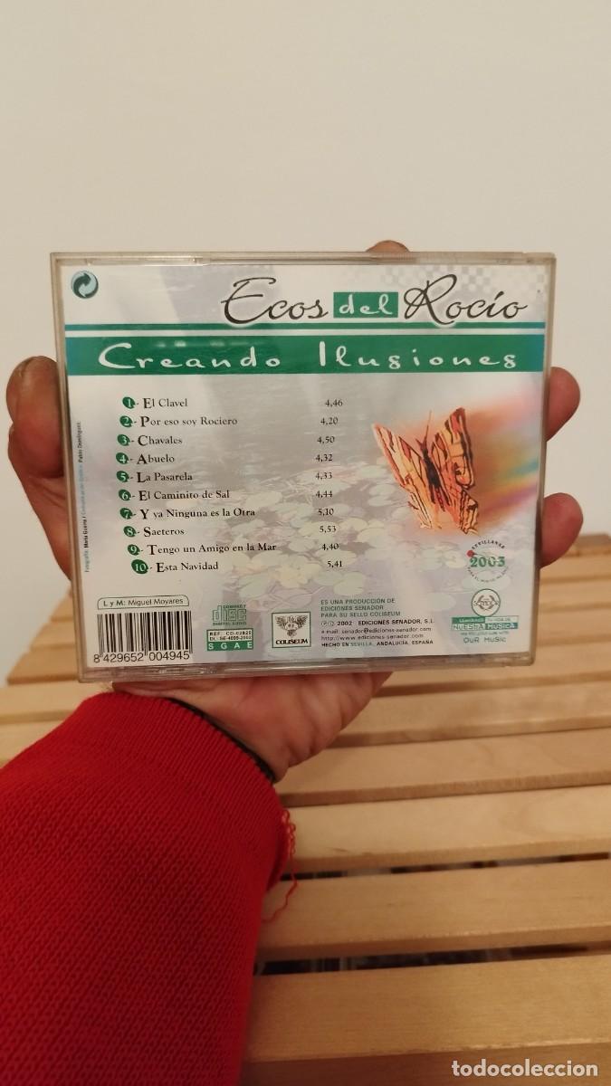 CDs de m&uacute;sica: Ecos del Roc&iacute;o,Creando ilusiones Cd - Foto 4