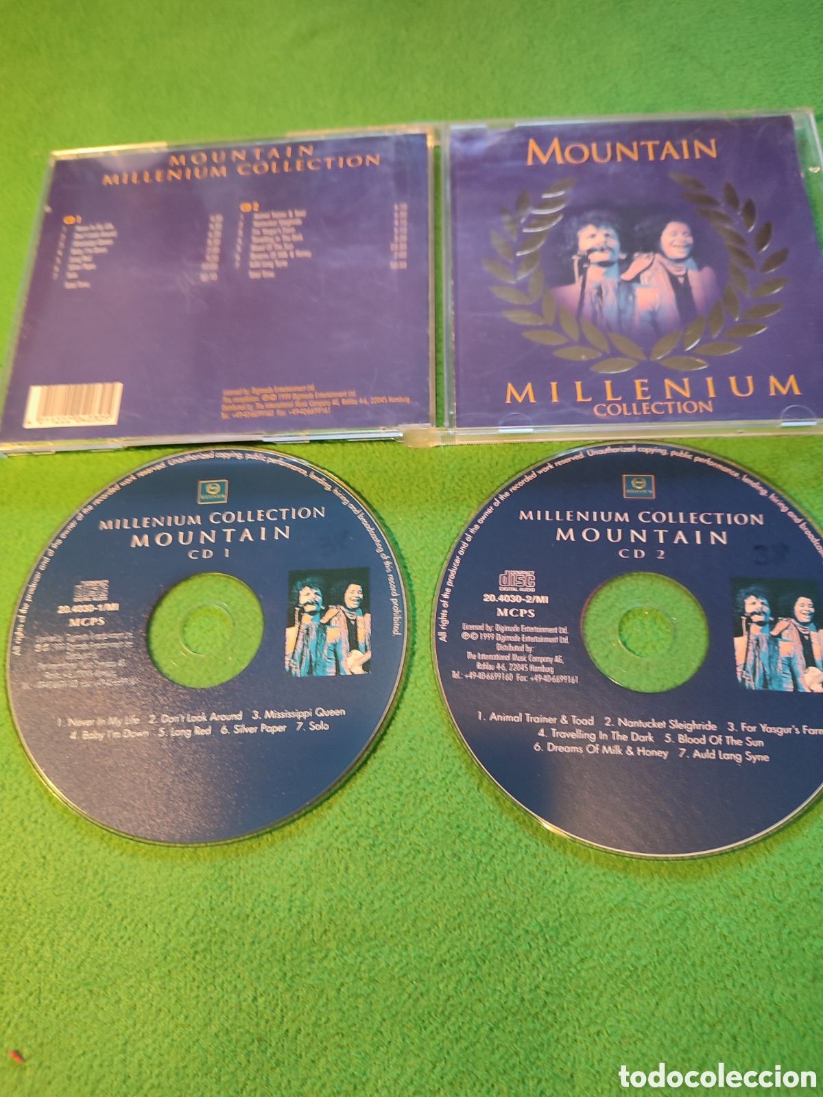 CDs de m&uacute;sica: Mountain - Millenium Collection 2 CDs - Foto 2