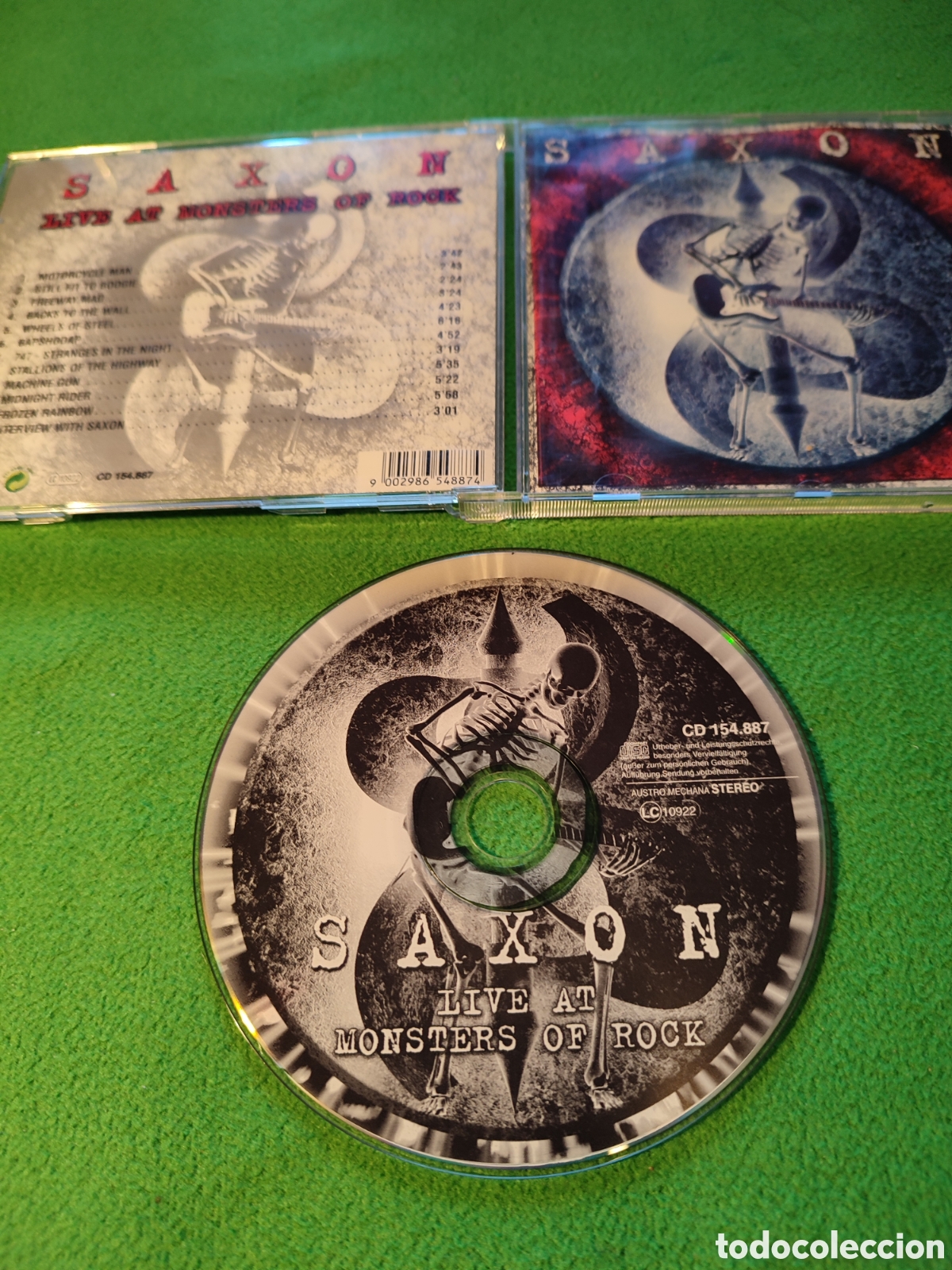 CDs de m&uacute;sica: Saxon - Live Compact CD - Foto 2