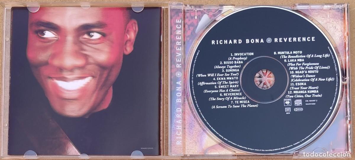 CDs de m&uacute;sica: RICHARD BONA - REVERENCE (CD) 2001 - 12 TEMAS - Foto 2