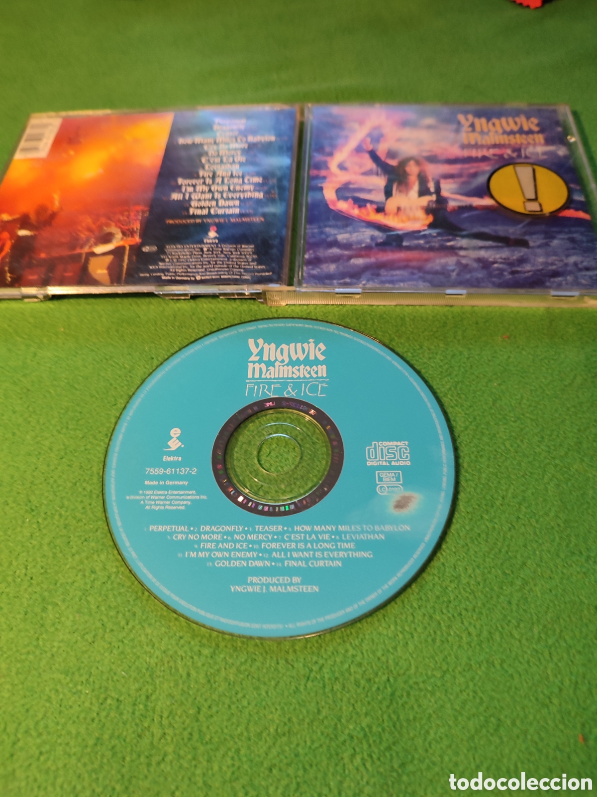 CDs de m&uacute;sica: Yngwie Malmsteen - Fire & Ice - Foto 2