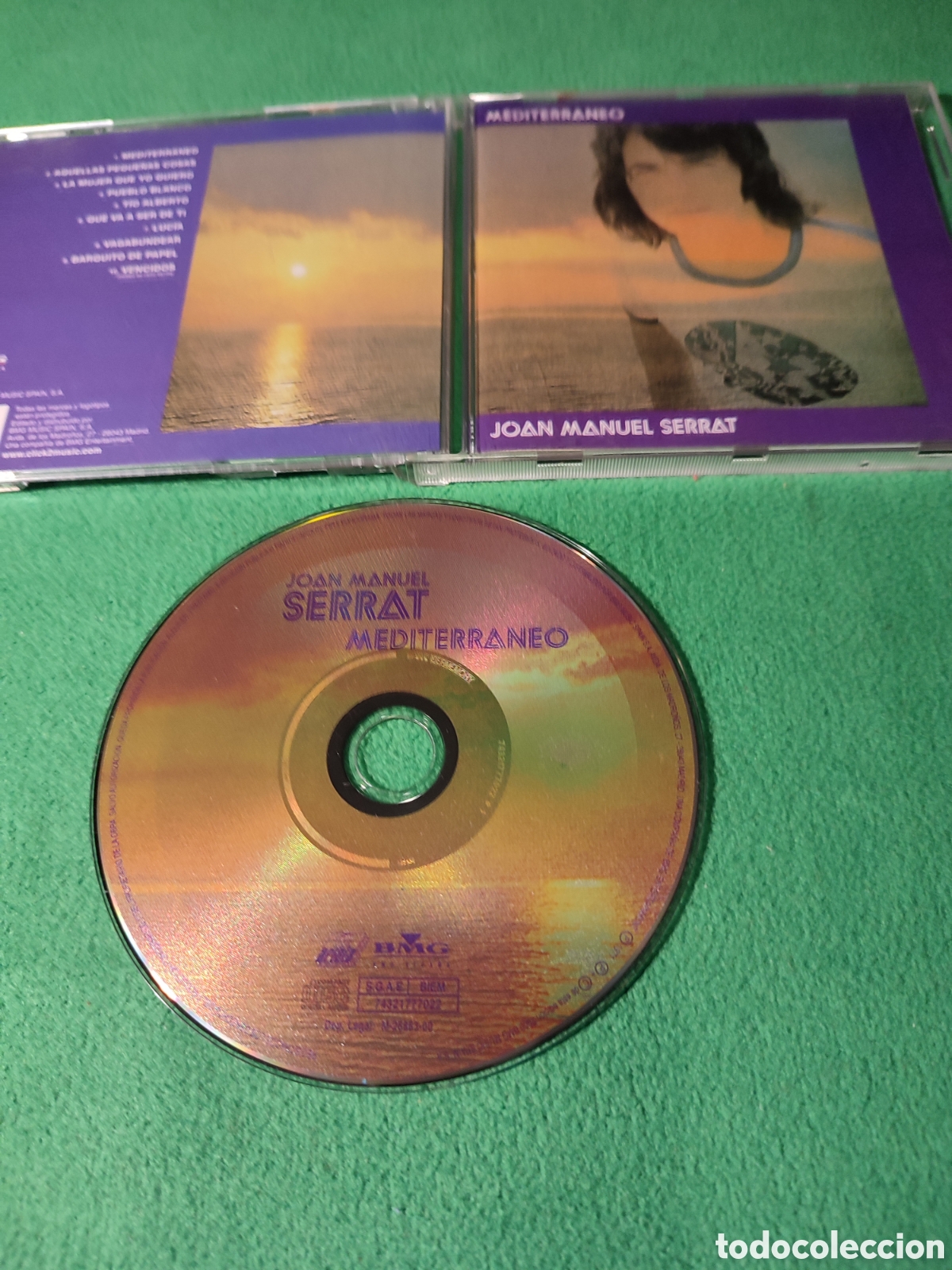 CDs de m&uacute;sica: Joan Manuel Serrat - Mediterr&aacute;neo - Foto 2