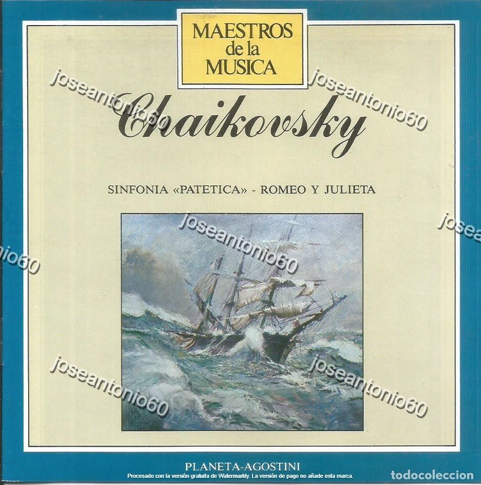 CDs de M&uacute;sica: SINFON&Iacute;A PATETICA-ROMEO Y JULIETA. CD. III-7. - PIOTR ILICH CHAIKOVSKY