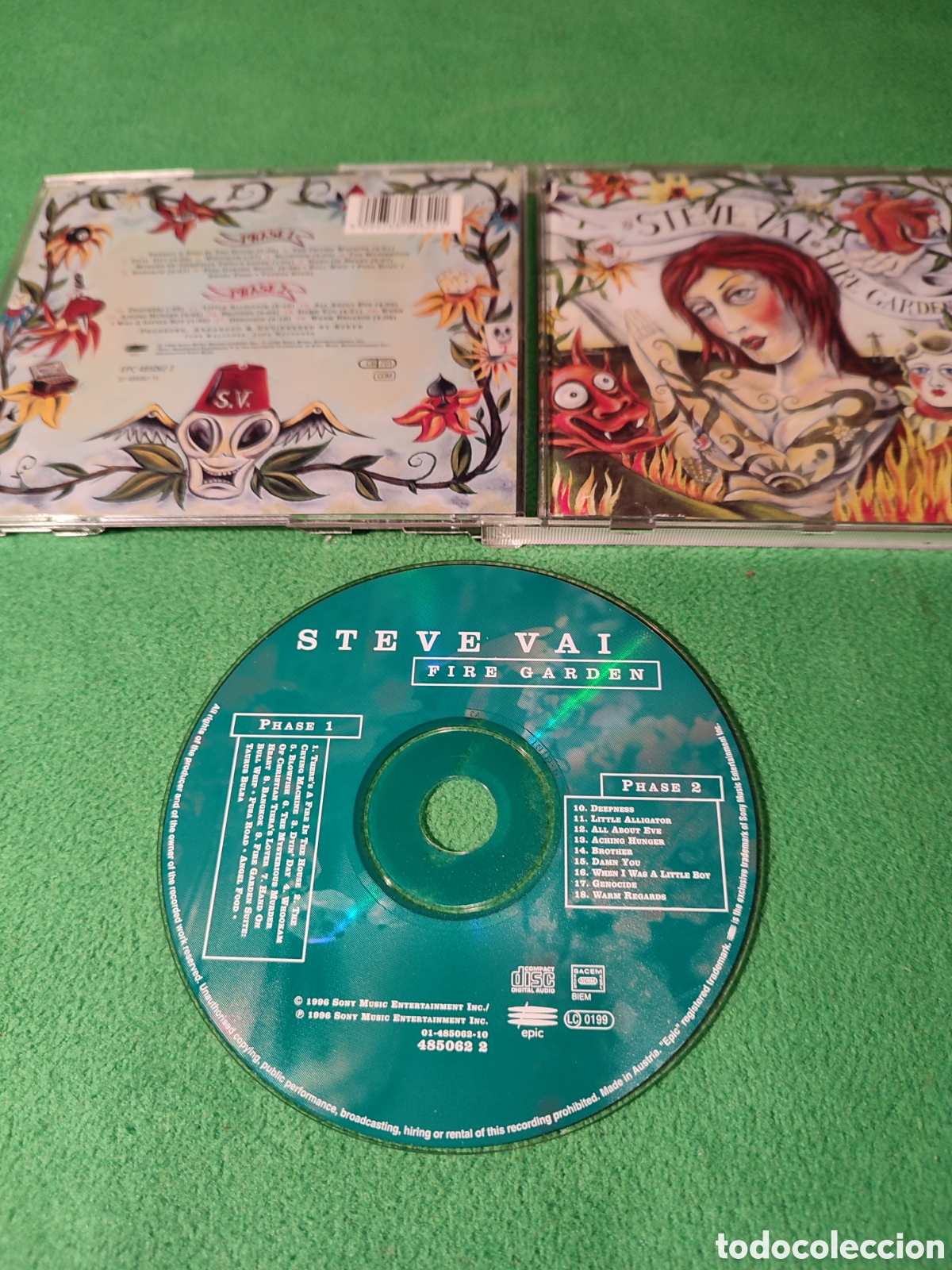 CDs de m&uacute;sica: Steve Vai - Fire Garden - Foto 2