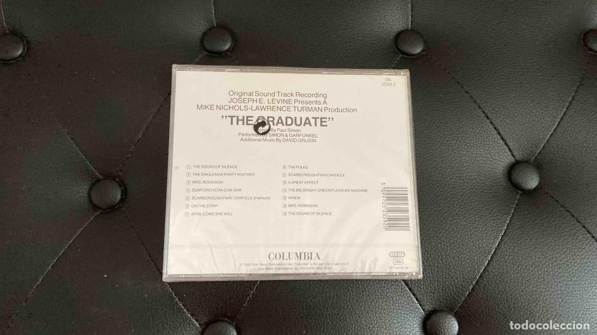 CDs de m&uacute;sica: CD. Banda sonora. The graduate - Foto 2
