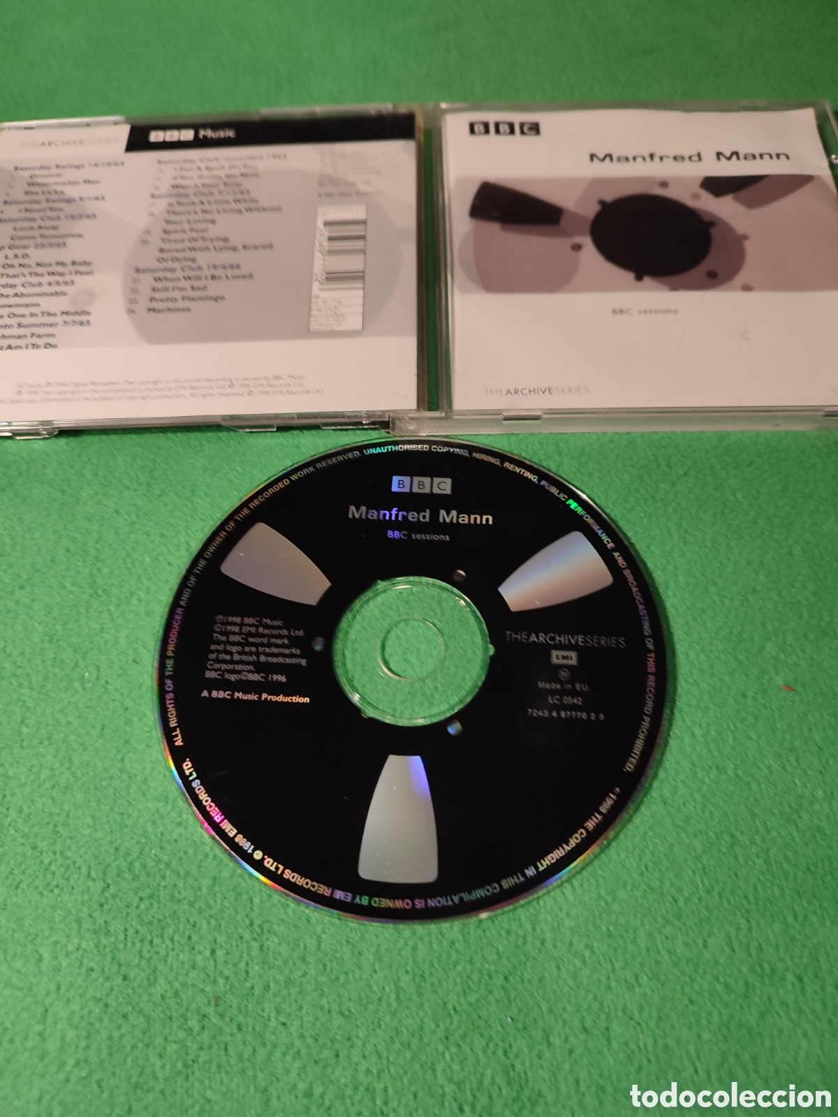 CDs de m&uacute;sica: Manfred Mann - BBC sessi&oacute;ns - Foto 2