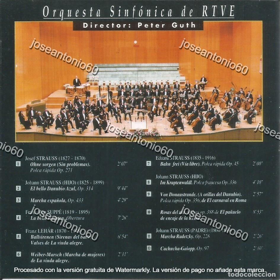 CDs de m&uacute;sica: CD. Suspiro de Viena. - Orquesta Sinfonica de RTVE - Foto 2