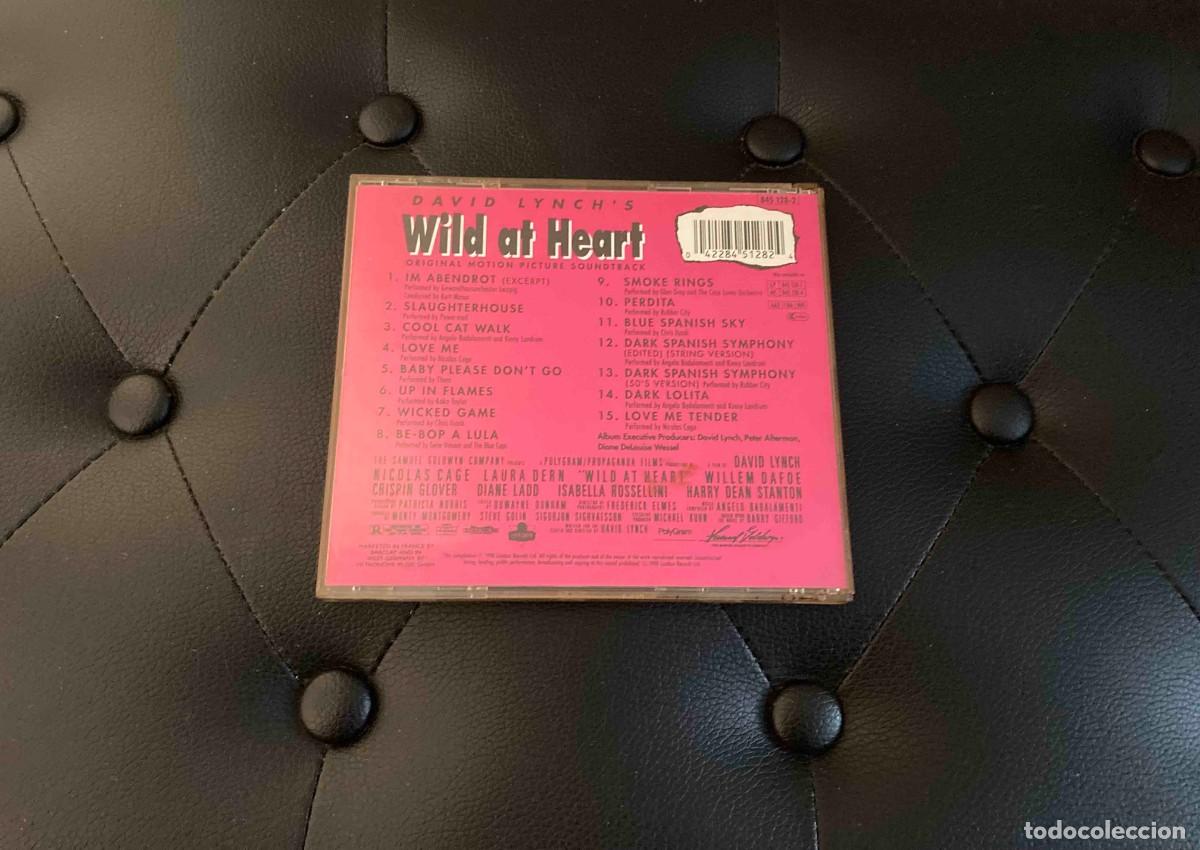CDs de m&uacute;sica: CD. Banda sonora. Wild at heart - Foto 2