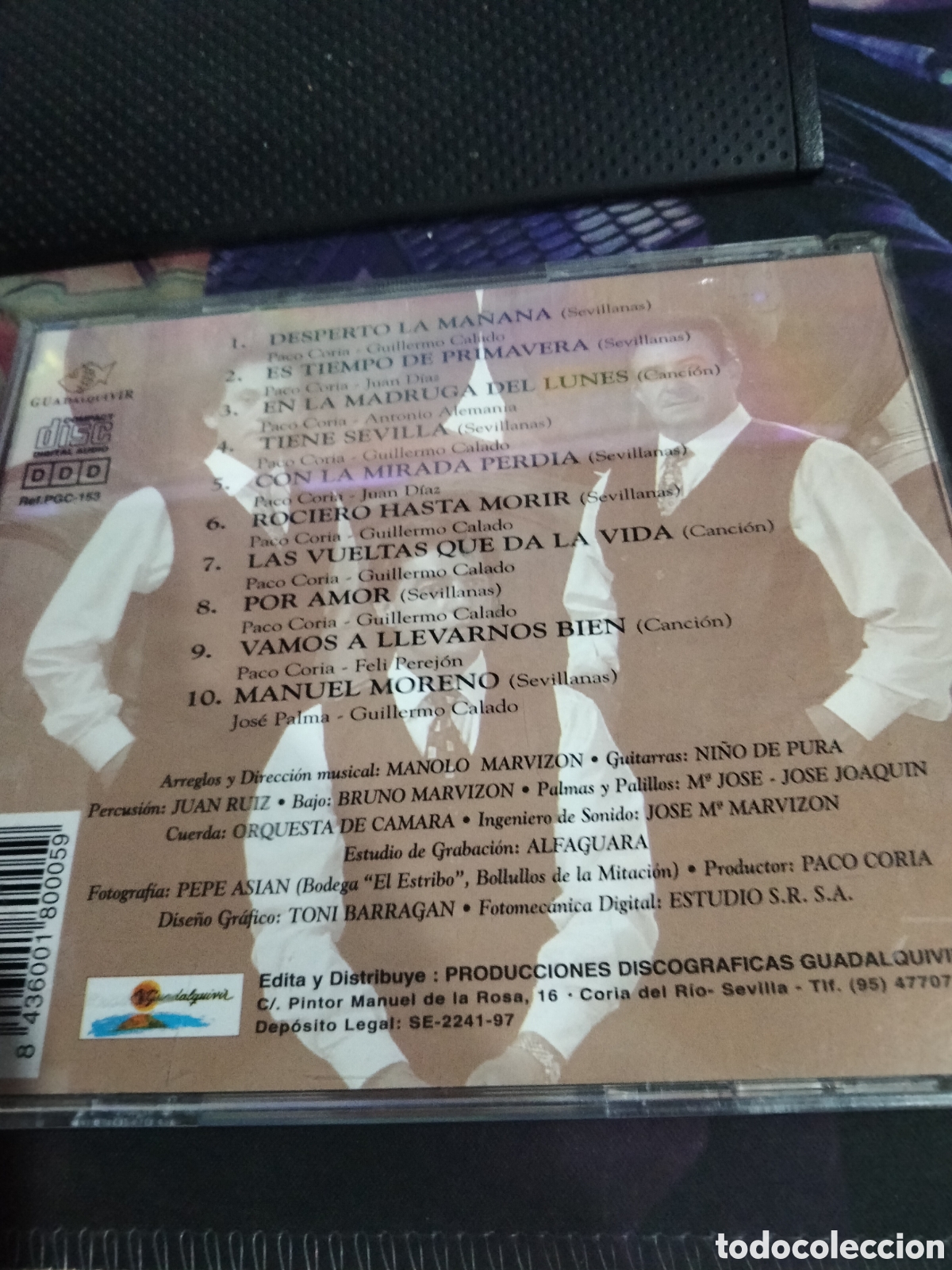 CDs de m&uacute;sica: Ecos de las marismas entre amigos -30 - Foto 2