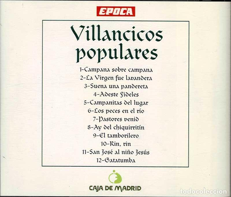 CDs de m&uacute;sica: Villancicos Populares. CD - Foto 2