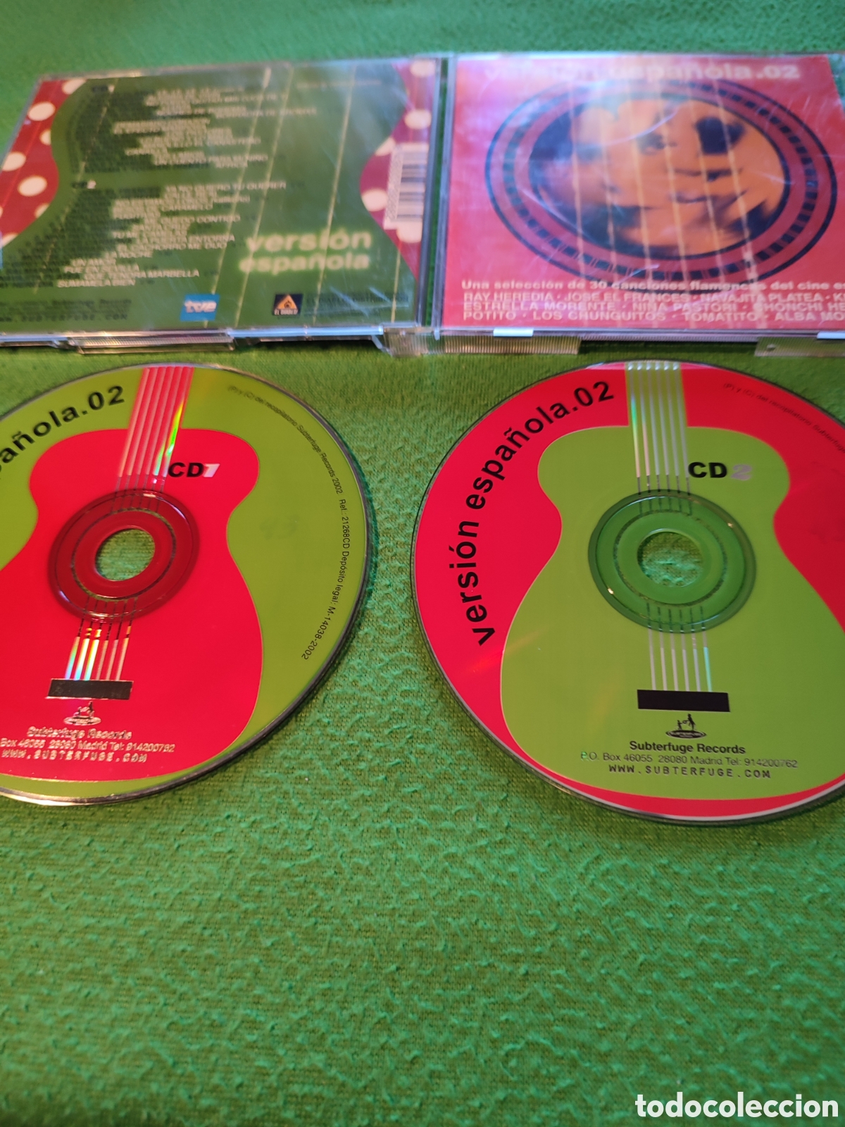 CDs de m&uacute;sica: Versi&oacute;n espa&ntilde;ola.02 - Varios autores, 2 cds - Foto 2