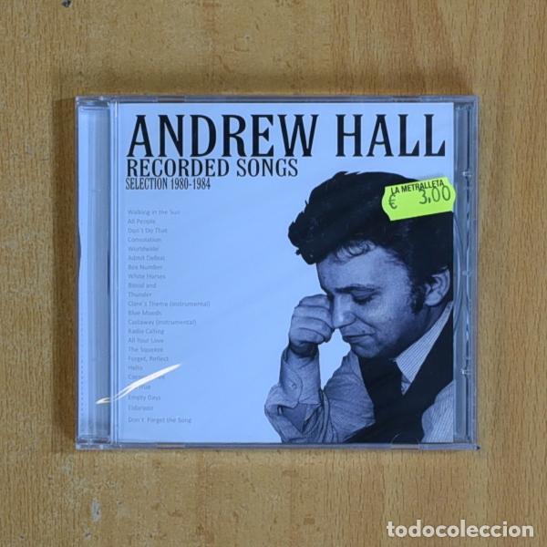 CDs de m&uacute;sica: ANDREW HALL - RECORDED SONGS - CD - Foto 1