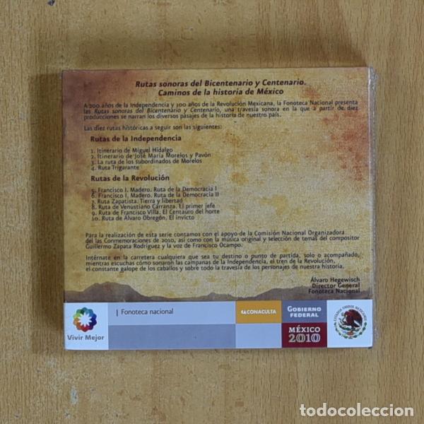 CDs de m&uacute;sica: VARIOS - RUTAS SONORAS EL BICENTENARIO - CD - Foto 2