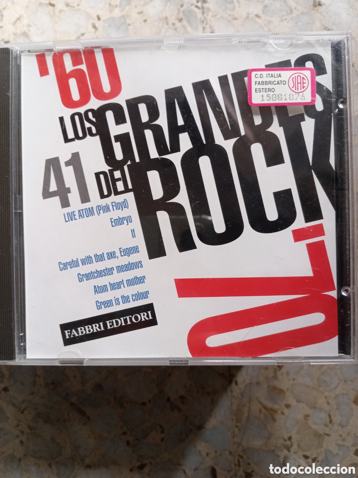 CDs de m&uacute;sica: CD GRANDES DEL ROCK 41 PINK FLOYD LIVE ATOM - Foto 1