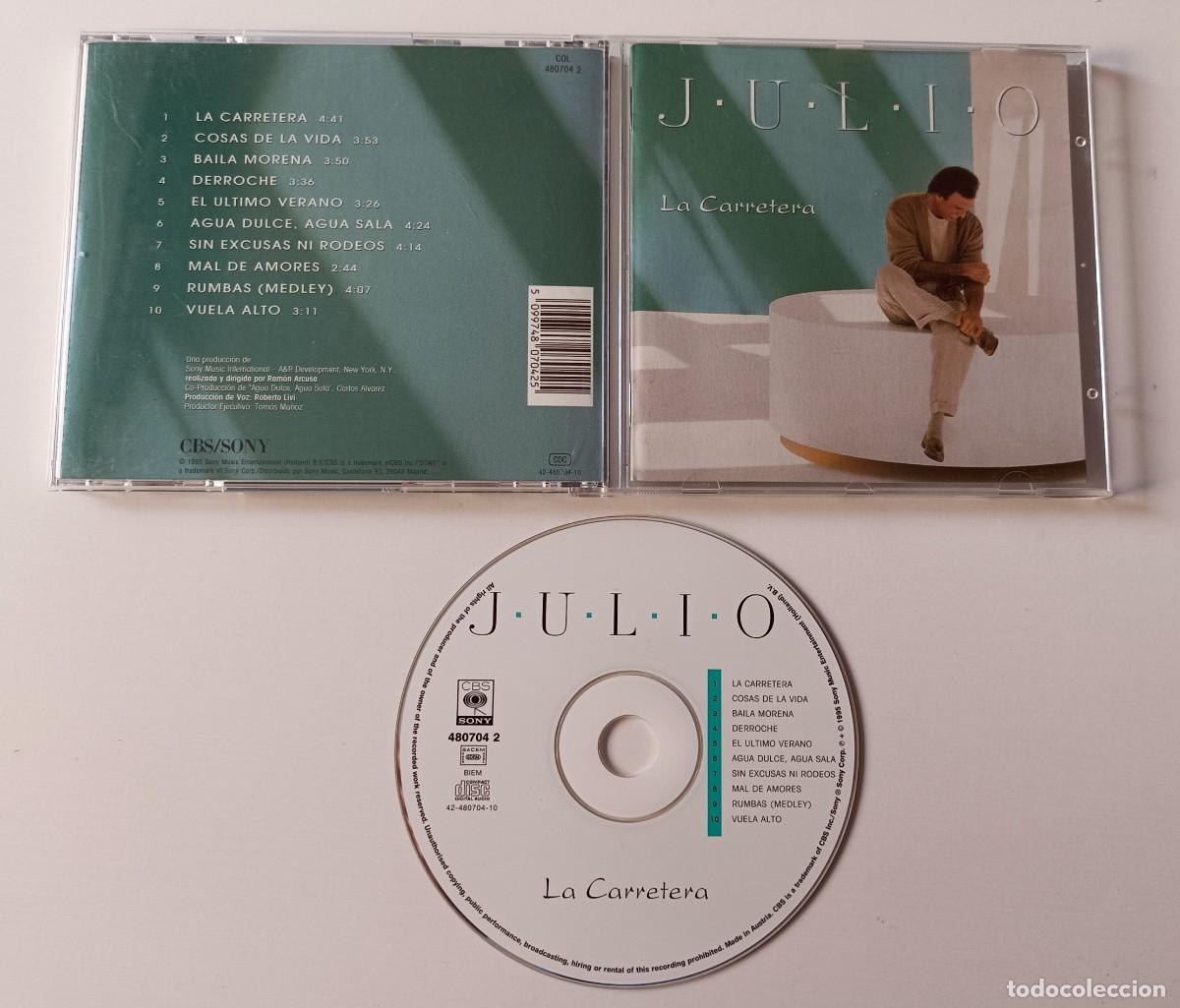 CDs de m&uacute;sica: CD JULIO IGLESIAS - LA CARRETERA - Foto 2