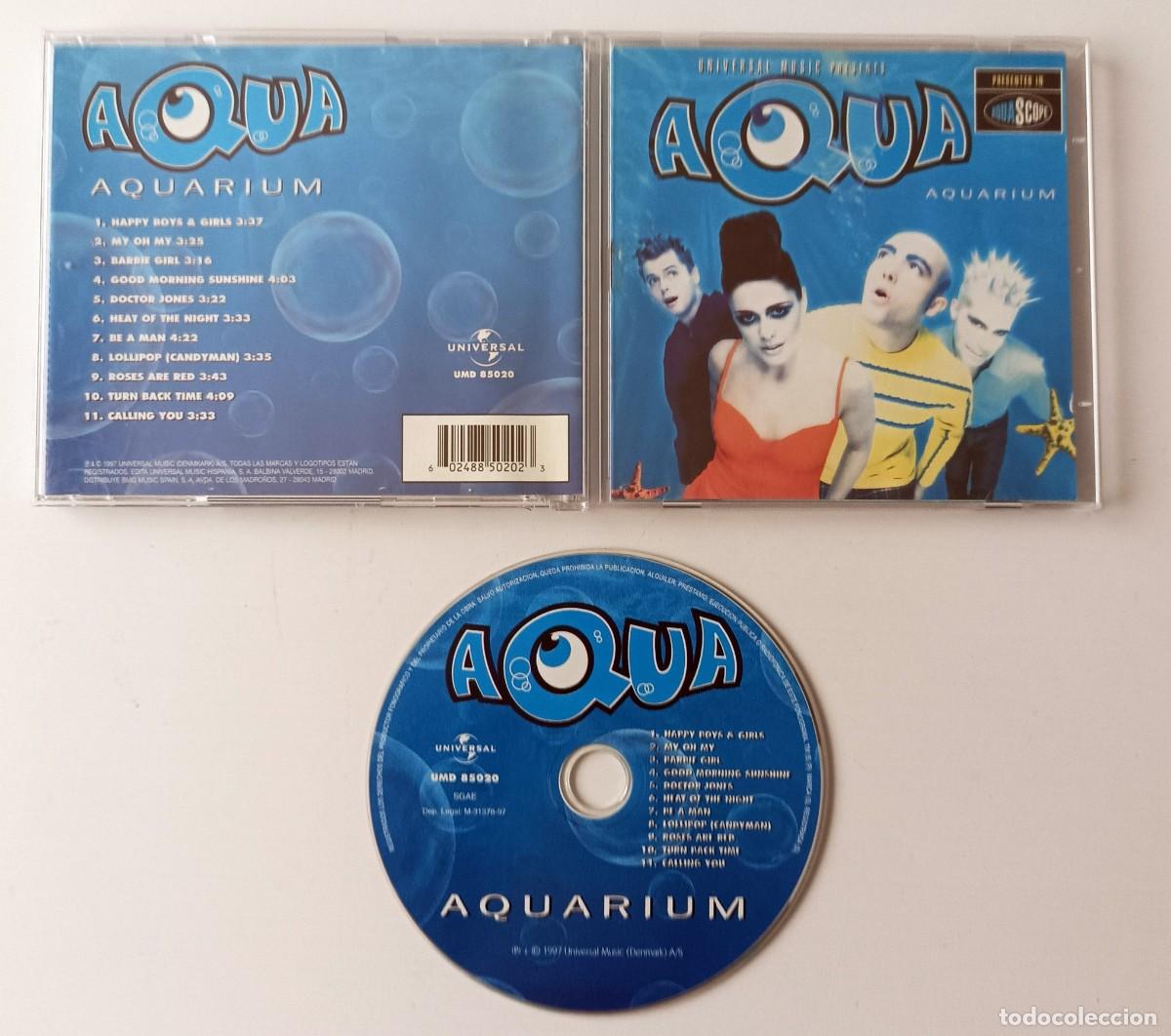 CDs de m&uacute;sica: CD AQUA - AQUARIUM - Foto 2