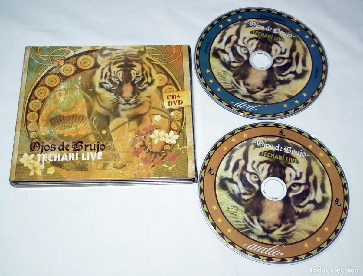 CDs de m&uacute;sica: OJOS DE BRUJO - TECHARI LIVE - Foto 2